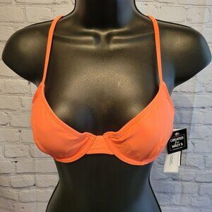 Salt + Cove Orange Bikini Top